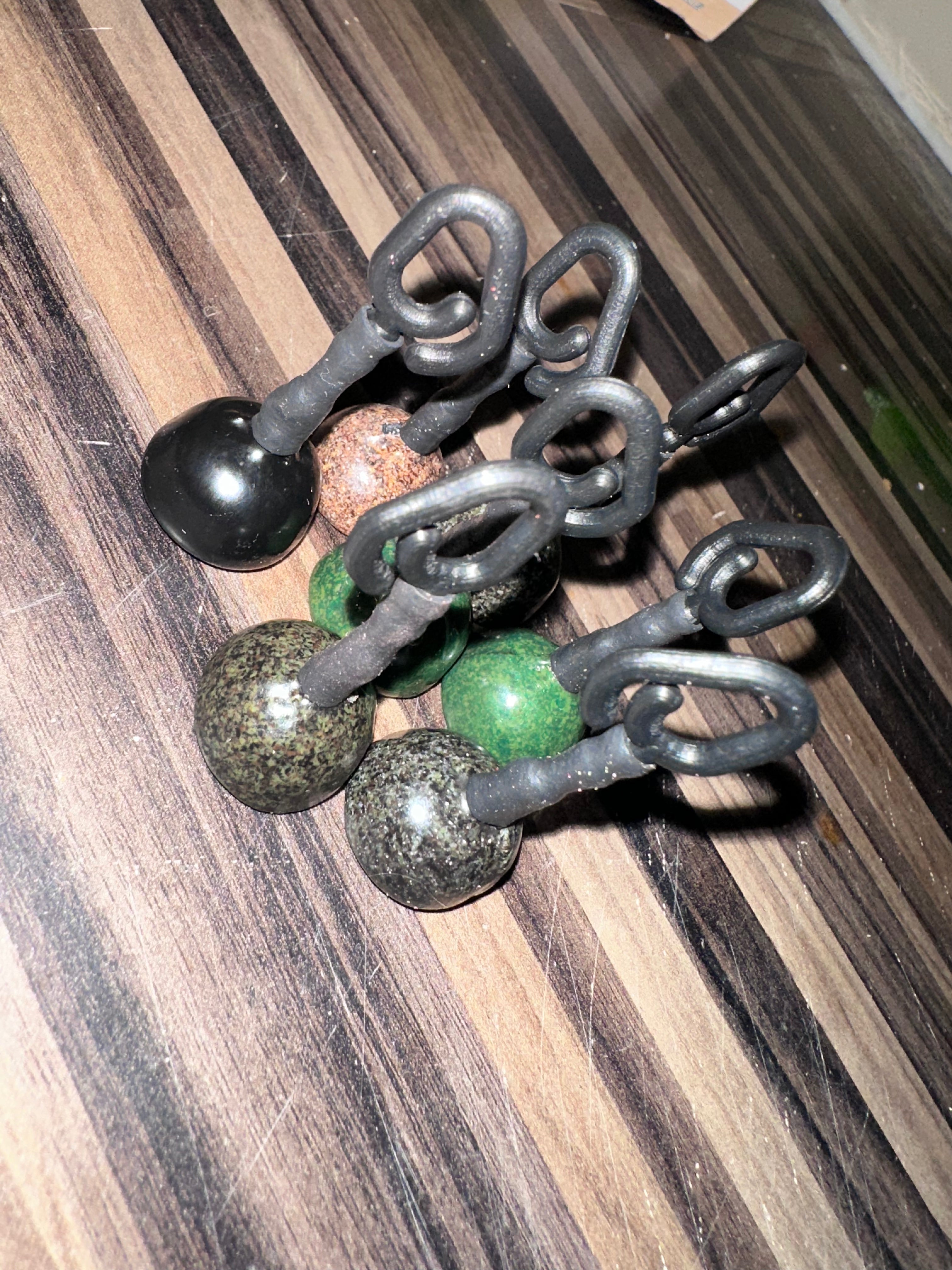 X10 30g backleads mixed colours